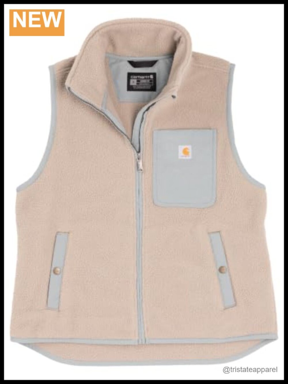 Carhartt Highland Vest Full-Zip Insulated Work Outerwear